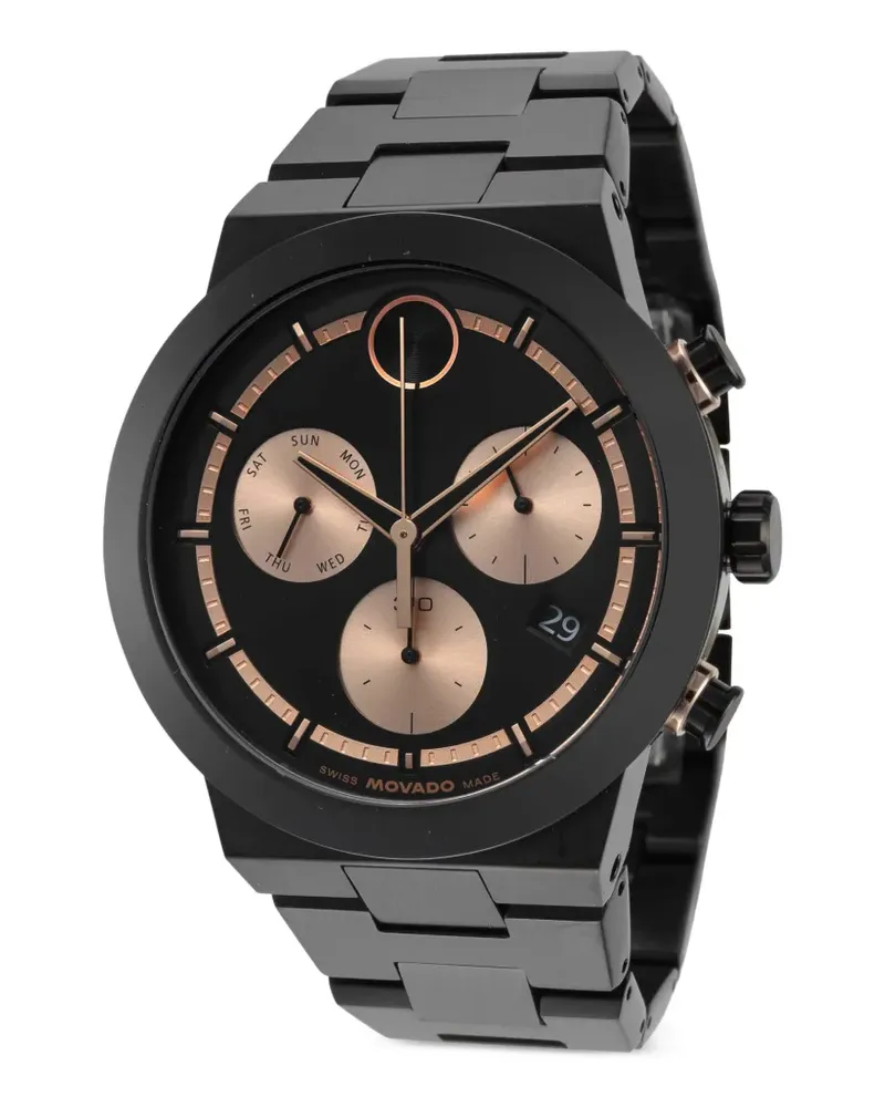 Movado Bold Fusion Armbanduhr 45mm - Schwarz Schwarz