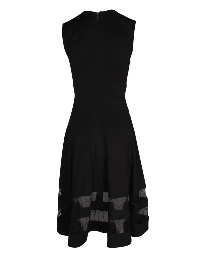 Jason Wu lace-insert A-line dress - Schwarz Schwarz