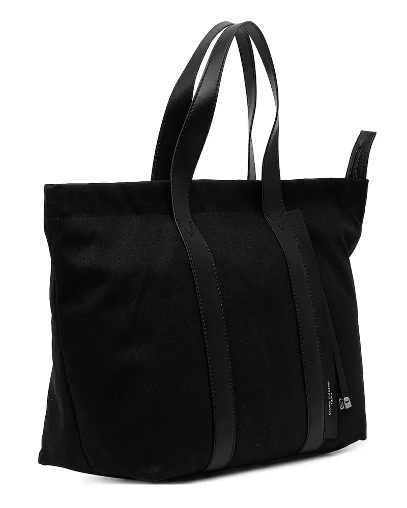 Gianni Chiarini Shopper mit Logo - Schwarz Schwarz