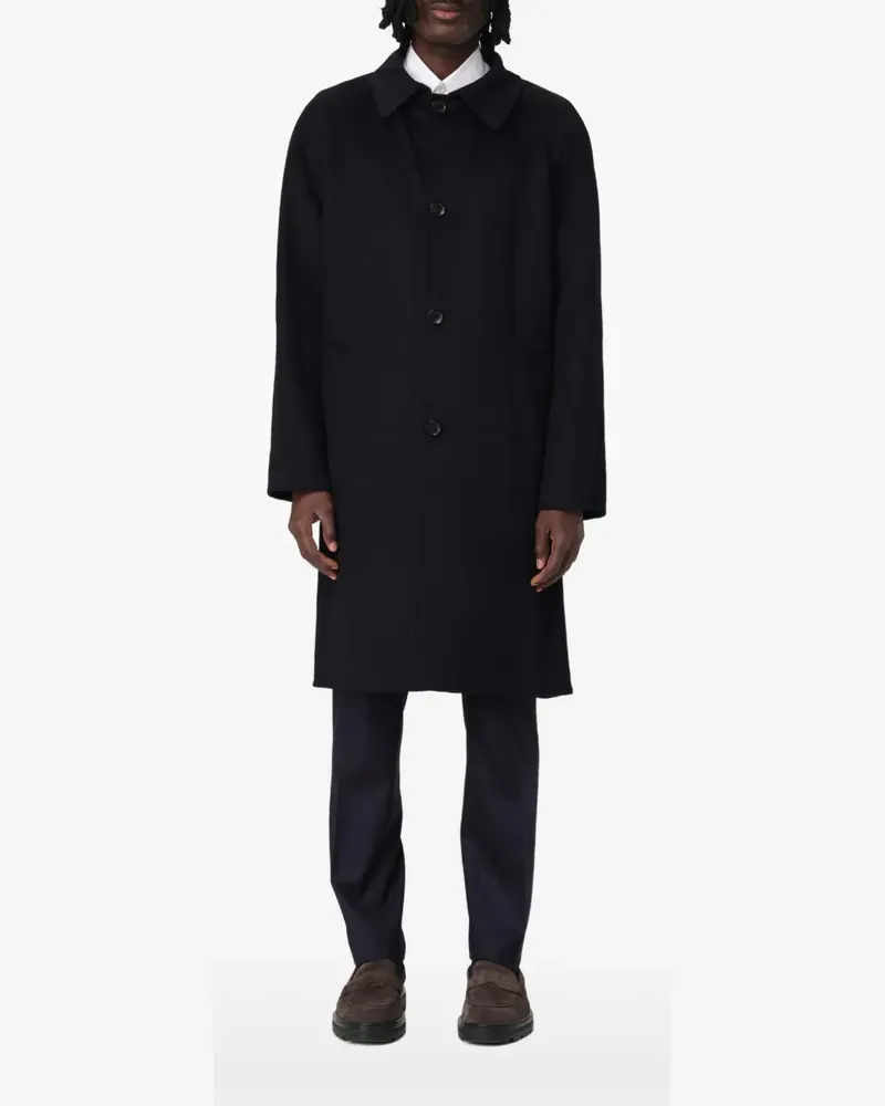 Paltò Marcello coat - Schwarz Schwarz