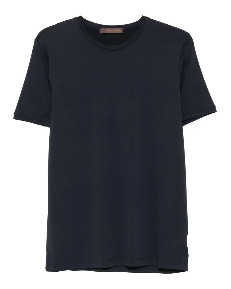Jeordie's crew-neck short-sleeve T-shirt - Blau Blau