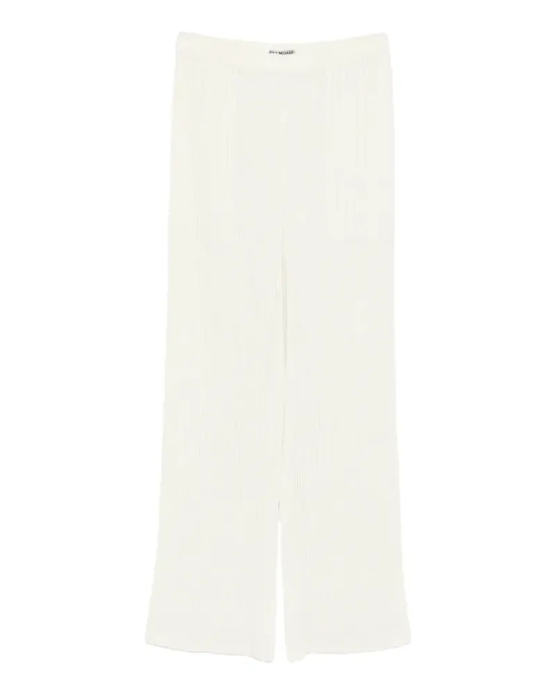 Issey Miyake Plissierte Hose - Nude Nude