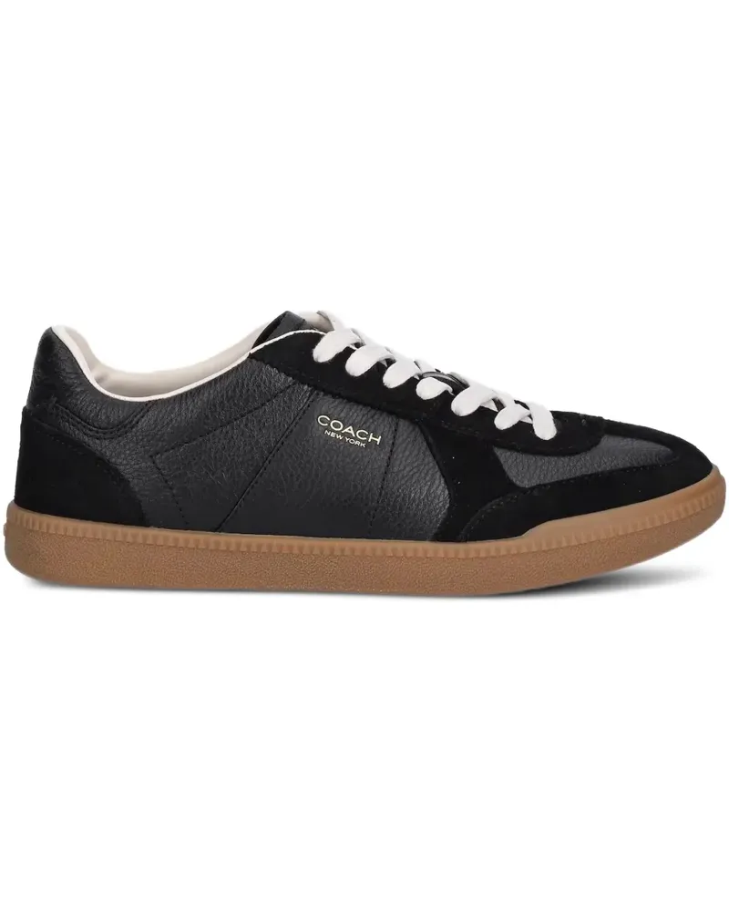 Coach Sneakers mit Wildledereinsätzen - Schwarz Schwarz