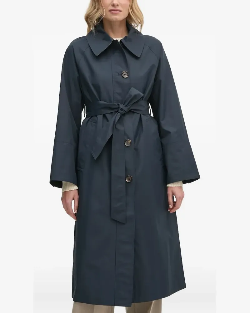 Barbour Gürtel-Trenchcoat mit Raglanärmeln - Blau Blau