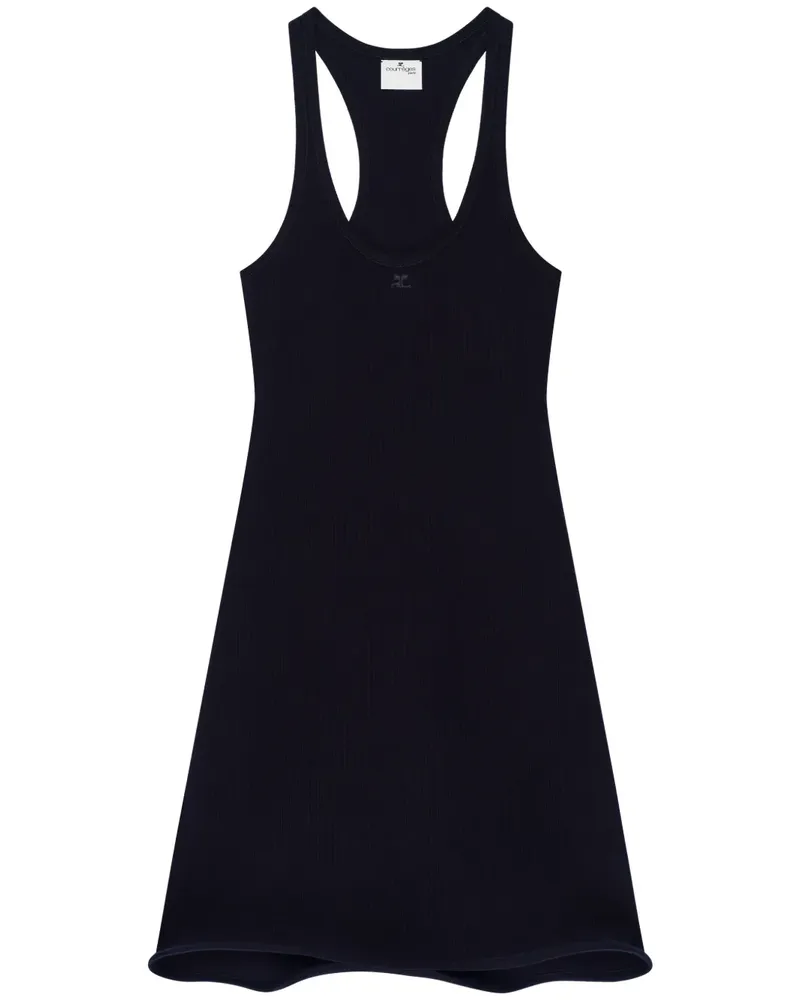 Courrèges Medusa Minikleid - Blau Blau