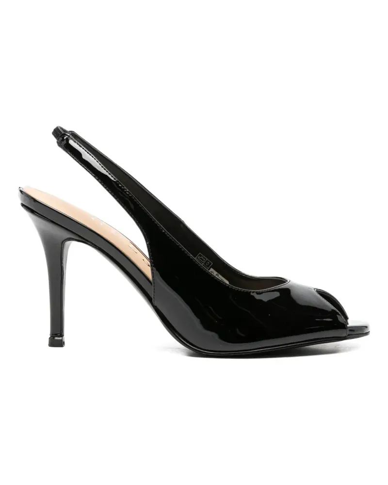 Guess peep-toe sandals - Schwarz Schwarz