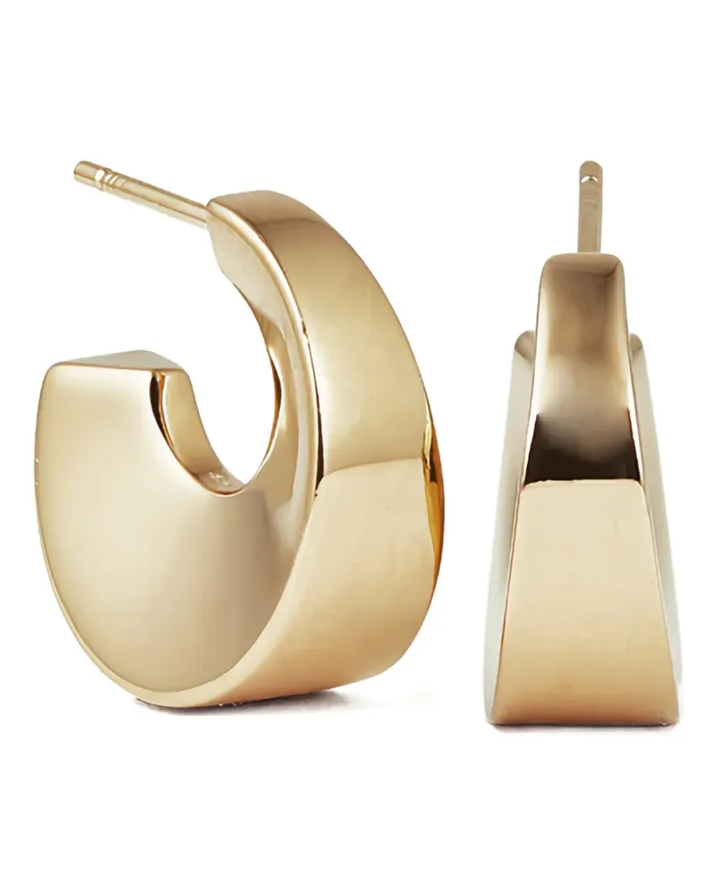 OTIUMBERG Arc Chunky hoop earrings - Gold Gold