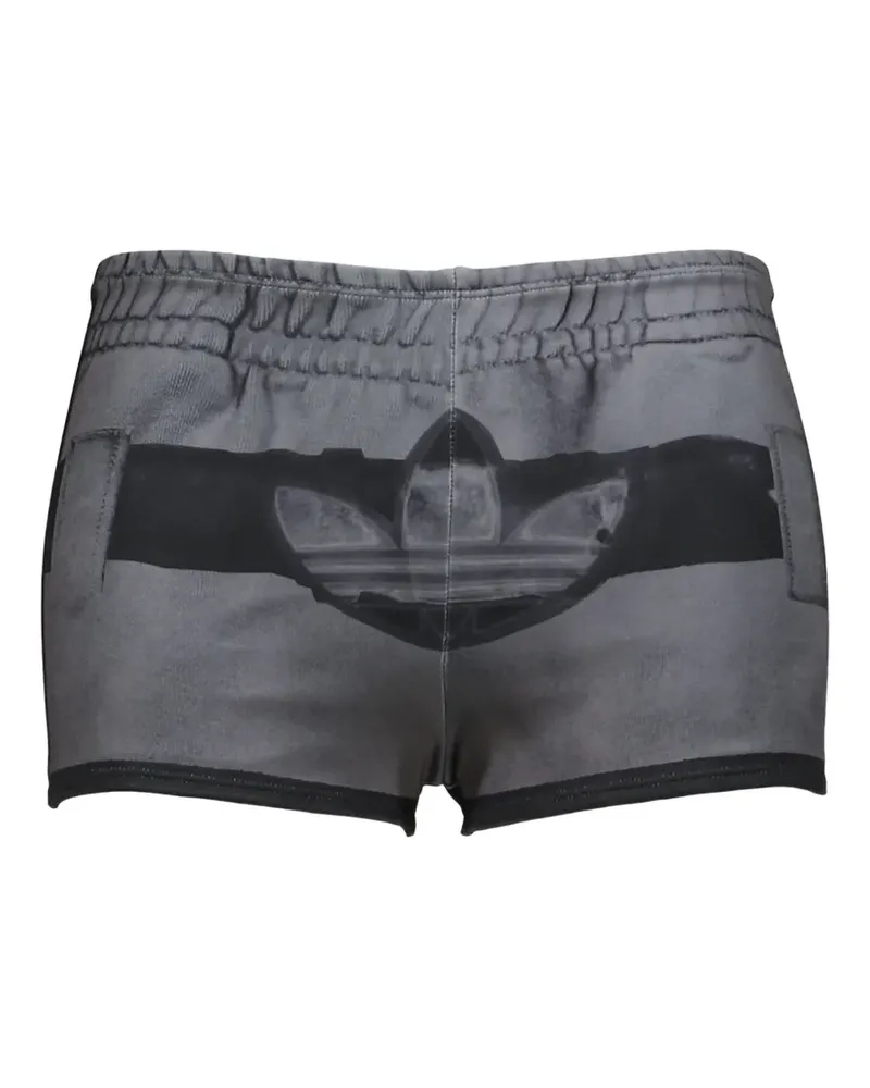 adidas x AVAVAV Shorts mit Logo-Print (2er-Set) - Grau Grau