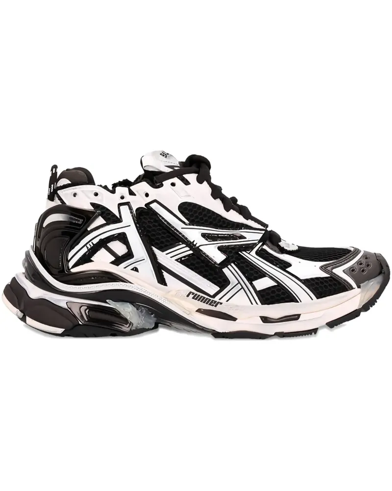 Balenciaga High-Top-Sneakers mit Logo - Weiß Weiß