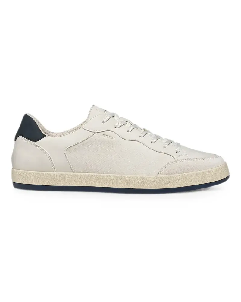 Geox Serifos panelled lace-up sneakers - Weiß Weiß