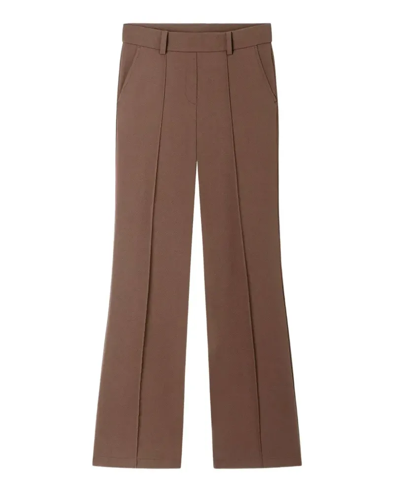 Cambio Francoise Hose mit Bügelfalten - Braun Braun