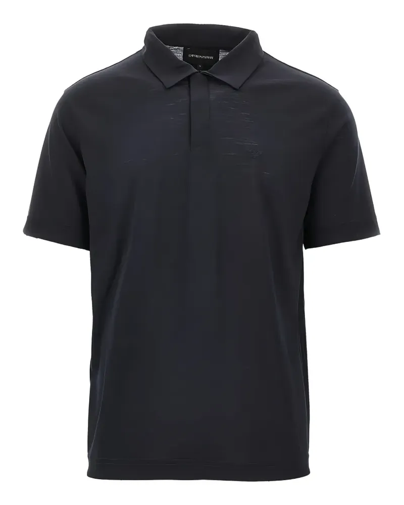 Emporio Armani short-sleeve polo shirt - Blau Blau