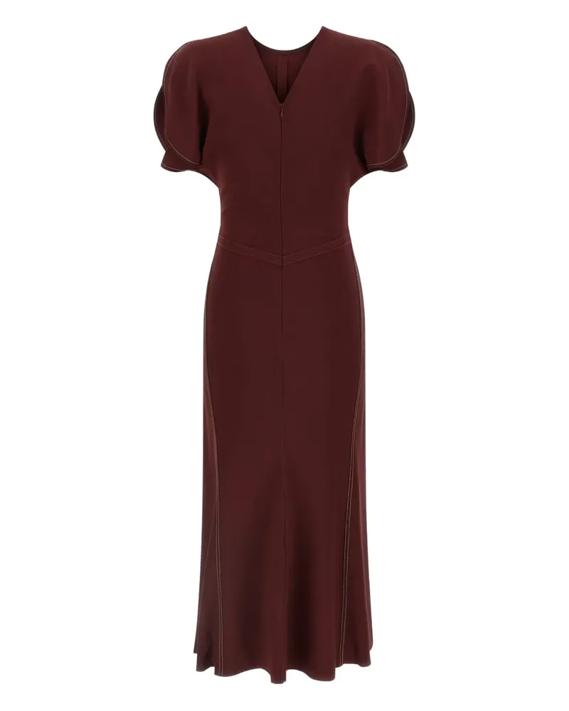 Victoria Beckham Bela midi dress - Rot Rot