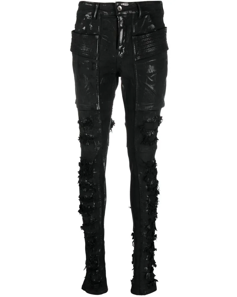 Rick Owens Creatch Skinny-Hose - Schwarz Schwarz