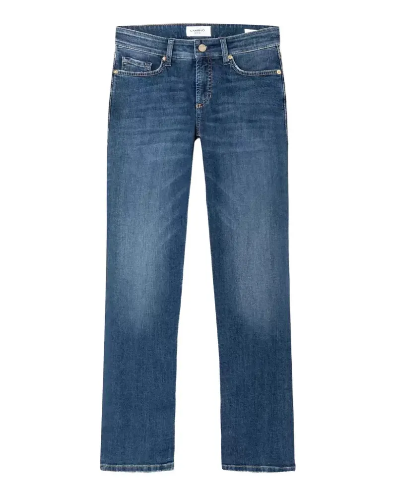 Cambio Piper whiskered jeans - Blau Blau