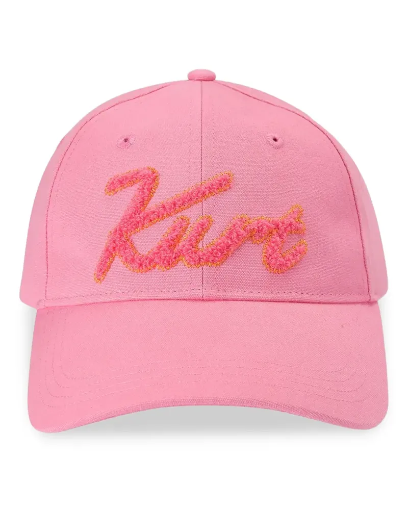 Kurt Geiger logo-embroidered baseball cap - Rosa Rosa