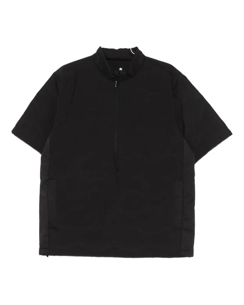 Snow Peak zip-up sweater - Schwarz Schwarz