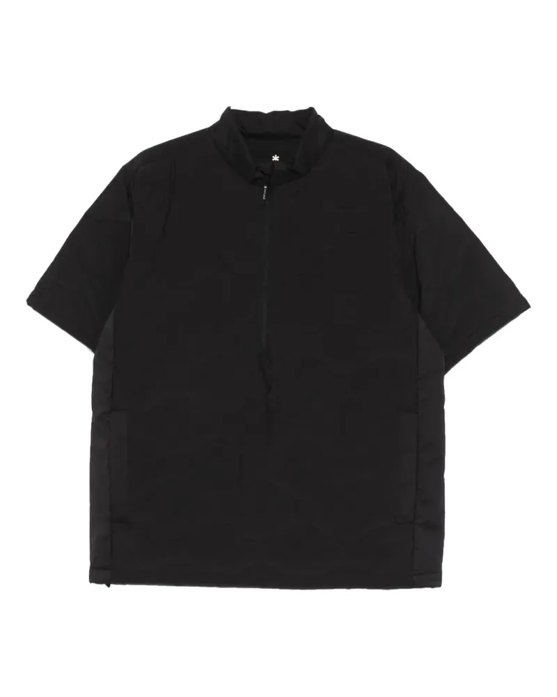 Snow Peak zip-up sweater - Schwarz Schwarz