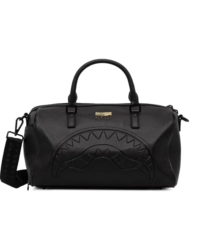 Sprayground Reisetasche mit Haimaul - Schwarz Schwarz