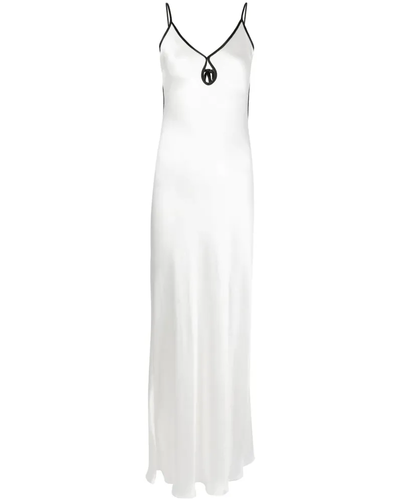 bec & bridge Cedar City Kleid aus Satin - Weiß Weiß