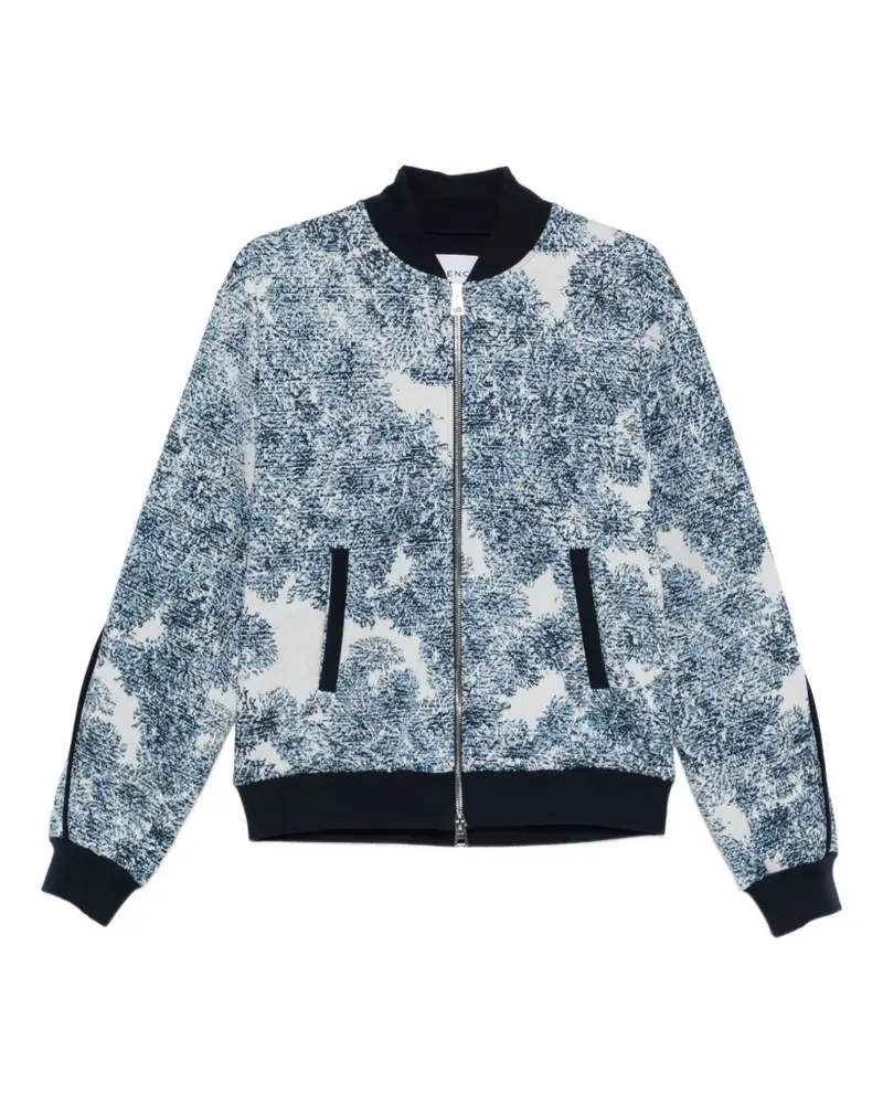 Givenchy zip-fastening bomber jacket - Blau Blau