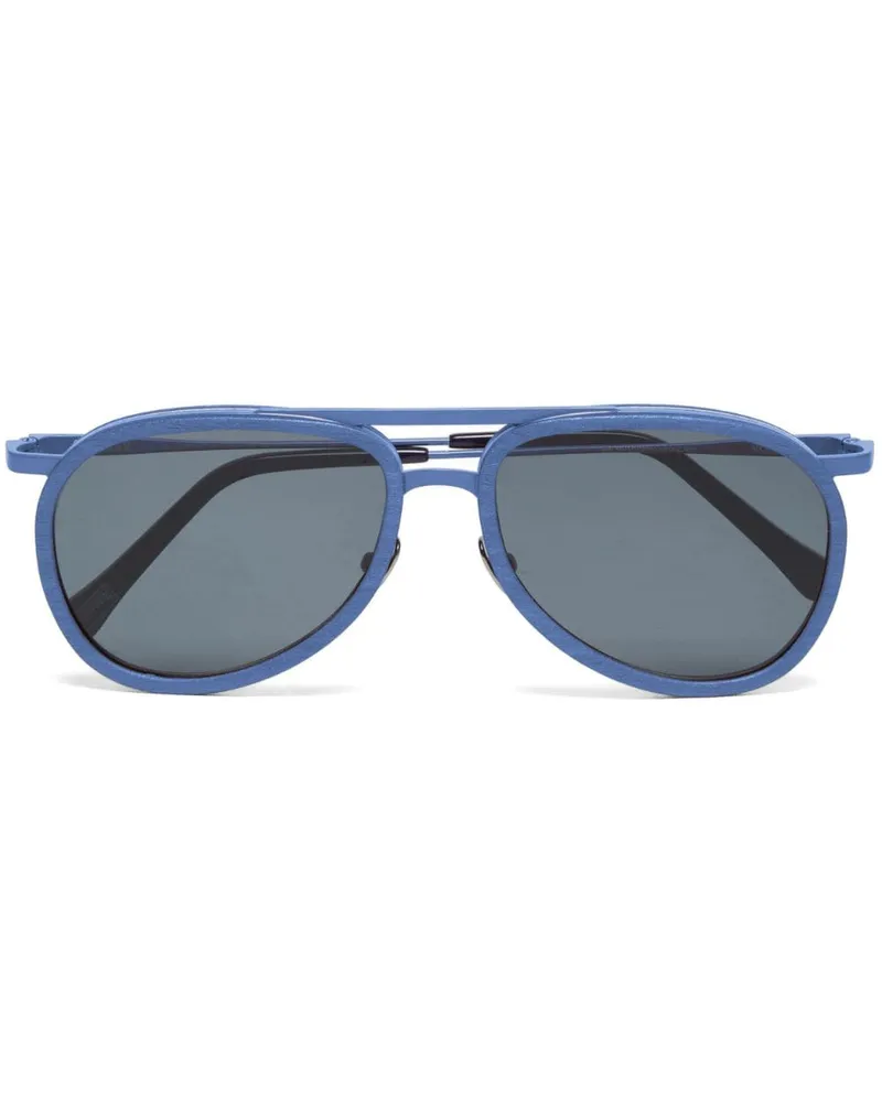 Vilebrequin x Shelter Sonnenbrille - Blau Blau