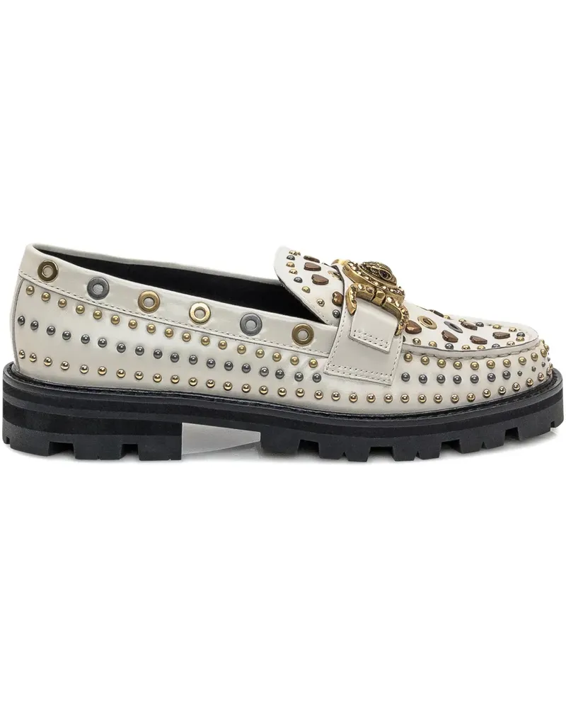 Kurt Geiger Mansion Loafer mit Nieten - Nude Nude