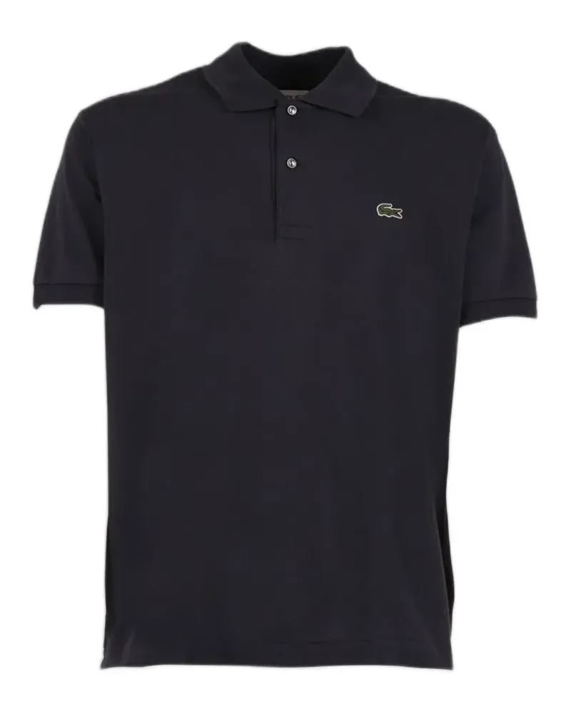Lacoste embroidered-logo polo shirt - Grau Grau