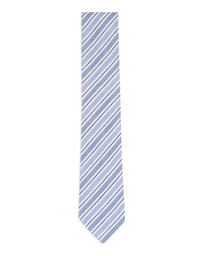 Ermenegildo Zegna striped tie - Blau Blau