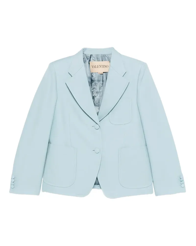 Valentino Garavani Einreihiges Sakko - Blau Blau