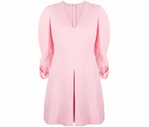 Kleid mit Falten - Rosa