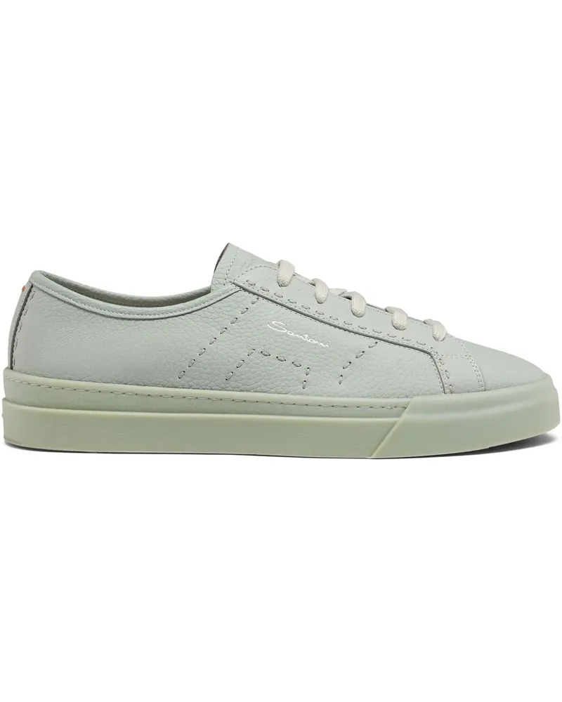 Santoni Double Buckle Sneakers - Blau Blau