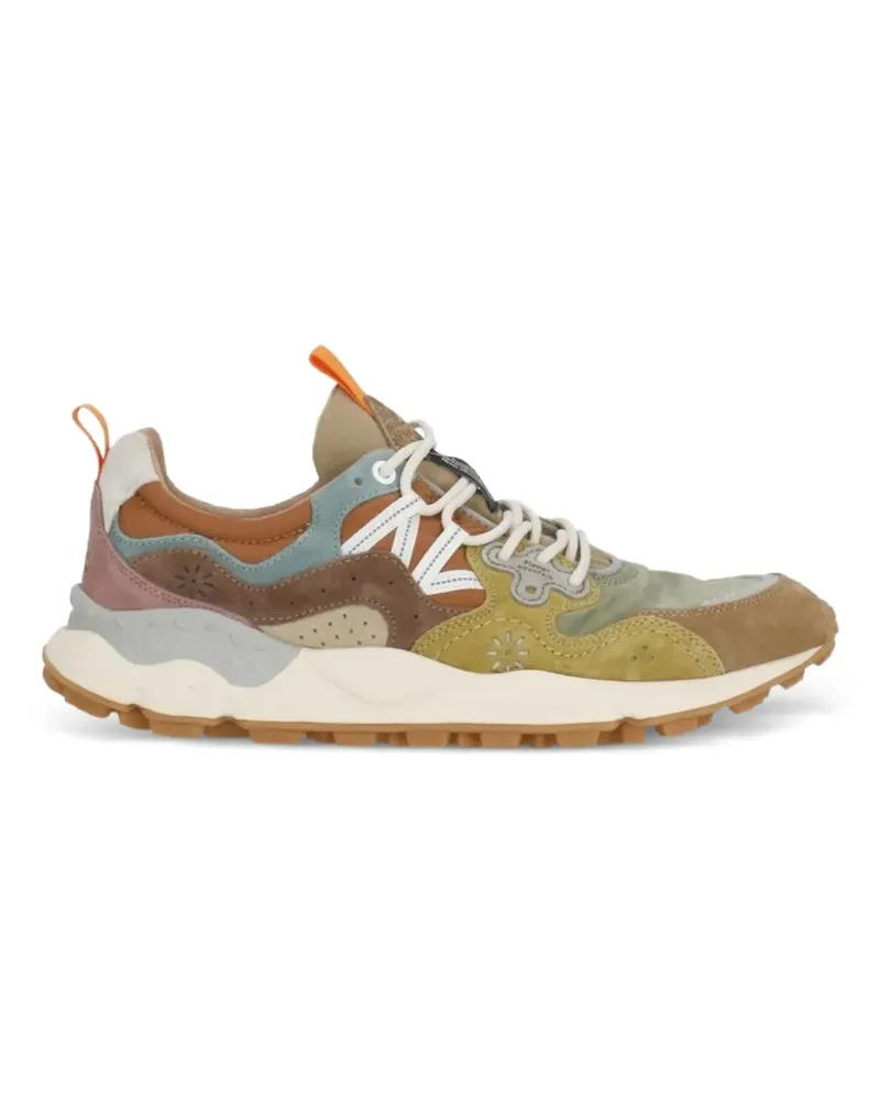 Flower MOUNTAIN Yamano 3 panelled sneakers - Grün Grün