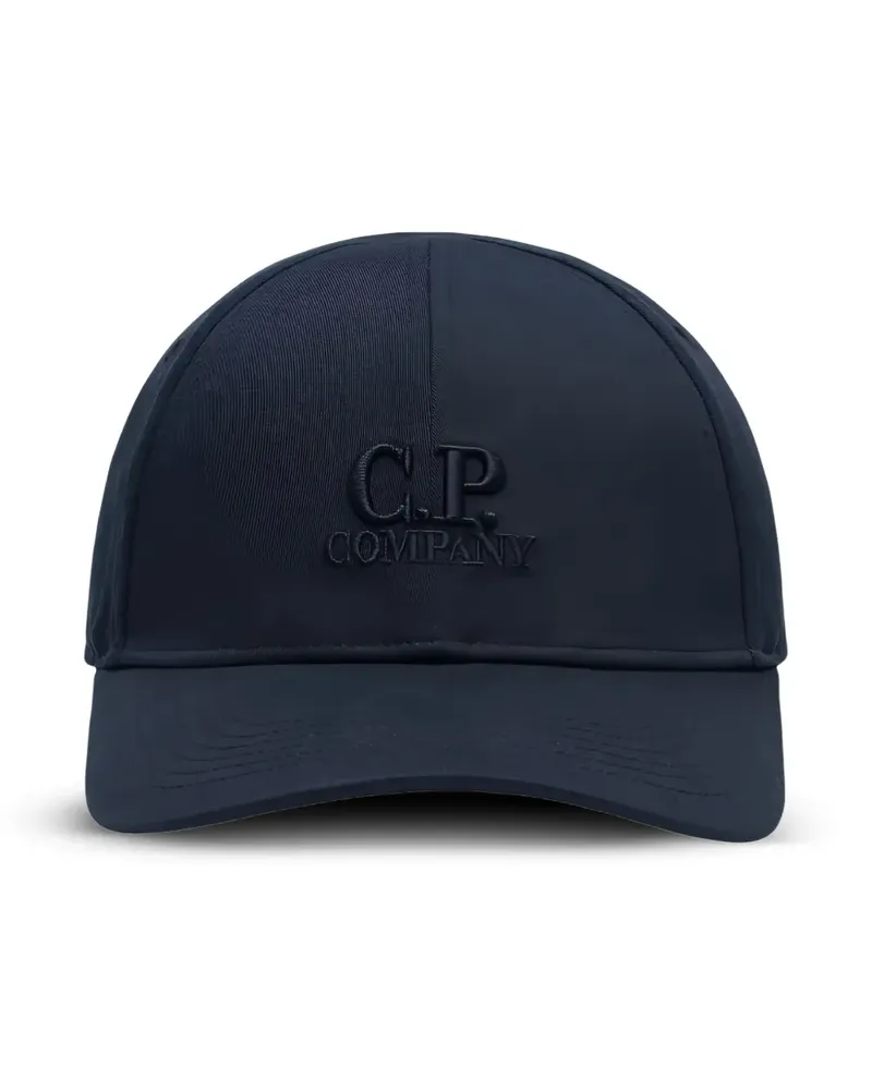 C.P. Company embossed-logo cap - Blau Blau