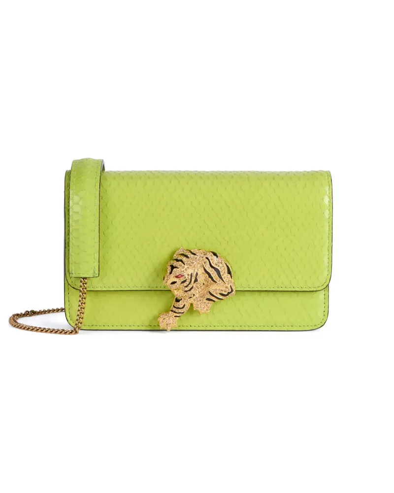 Roberto Cavalli Roar Schultertasche - Grün Grün