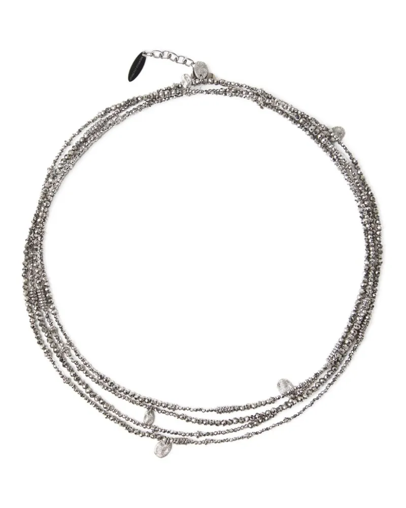Brunello Cucinelli Monili Armband - Grau Grau