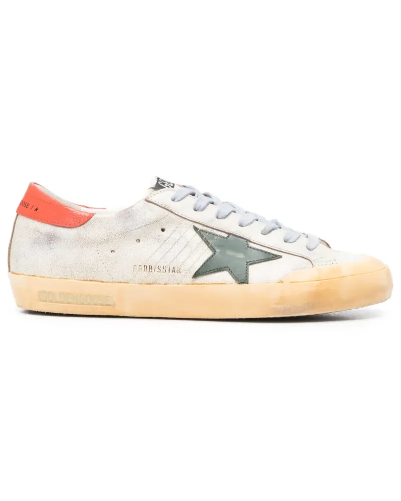 Golden Goose Super-Star Sneakers im Used-Look - Nude Nude