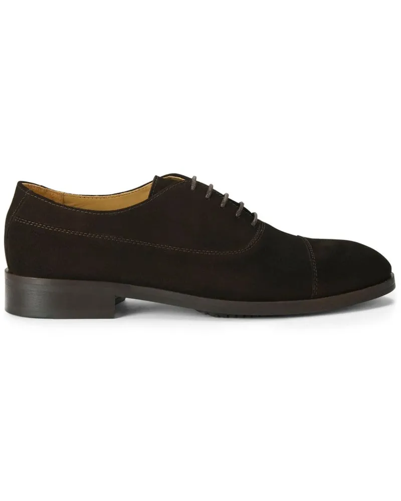 Kurt Geiger Hunter Oxford-Schuhe aus Wildleder Braun