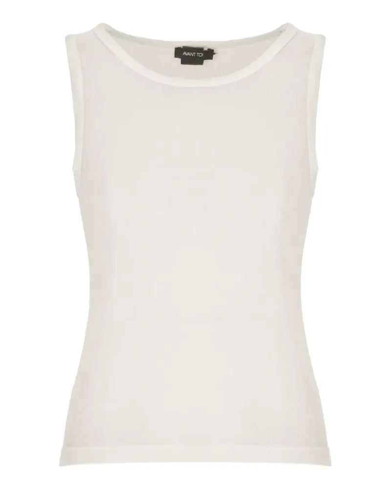 Avant Toi knitted vest - Nude Nude