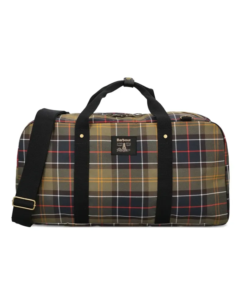 Barbour Torridon tartan-check travel bag - Schwarz Schwarz