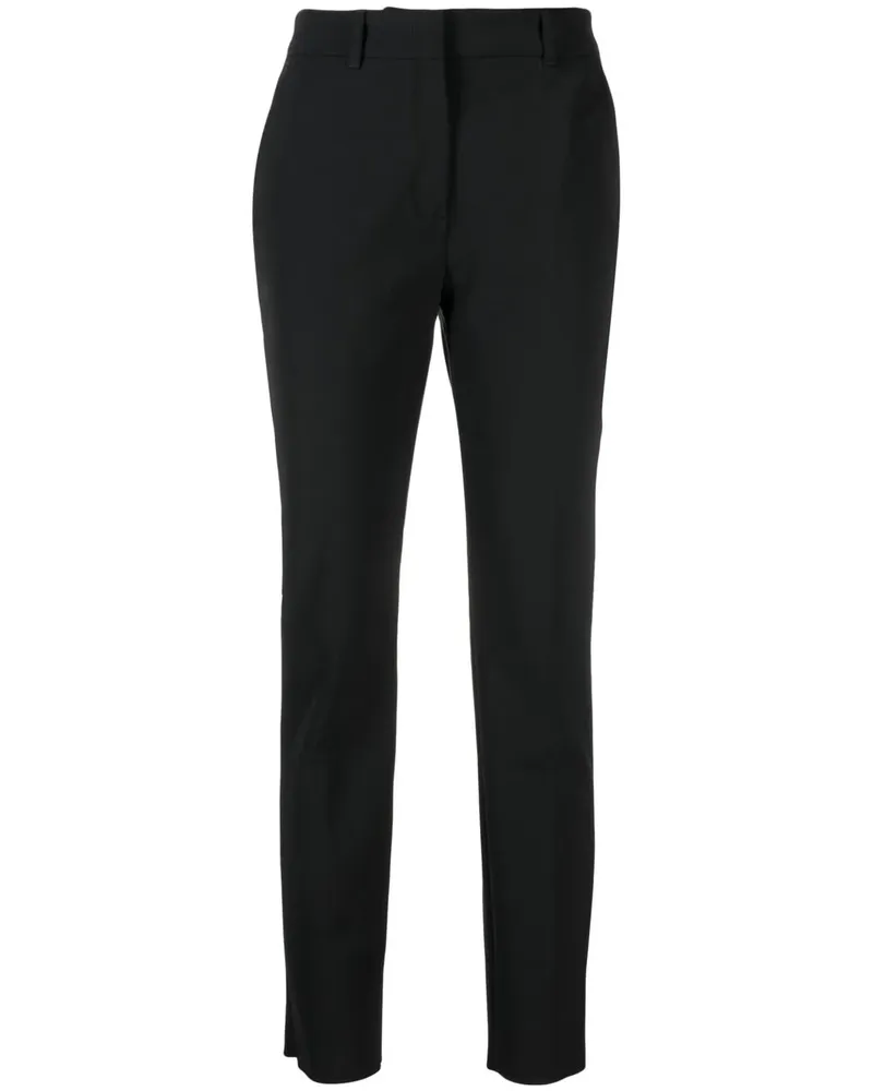 Max Mara Klassische Tapered-Hose - Schwarz Schwarz