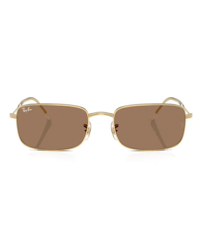 Ray Ban square-frame sunglasses - Gold Gold