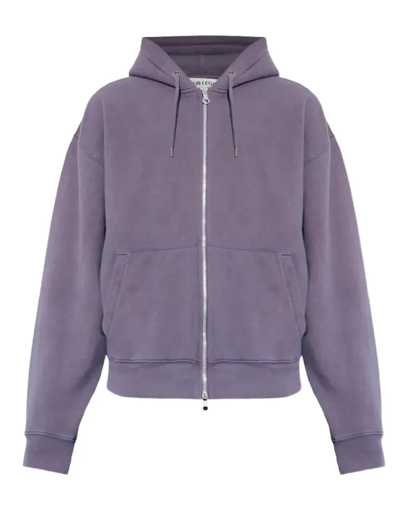 Our Legacy Rascal zip-up hoodie - Violett Violett