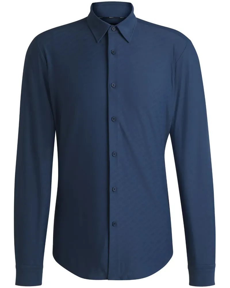 HUGO BOSS Klassisches Hemd - Blau Blau