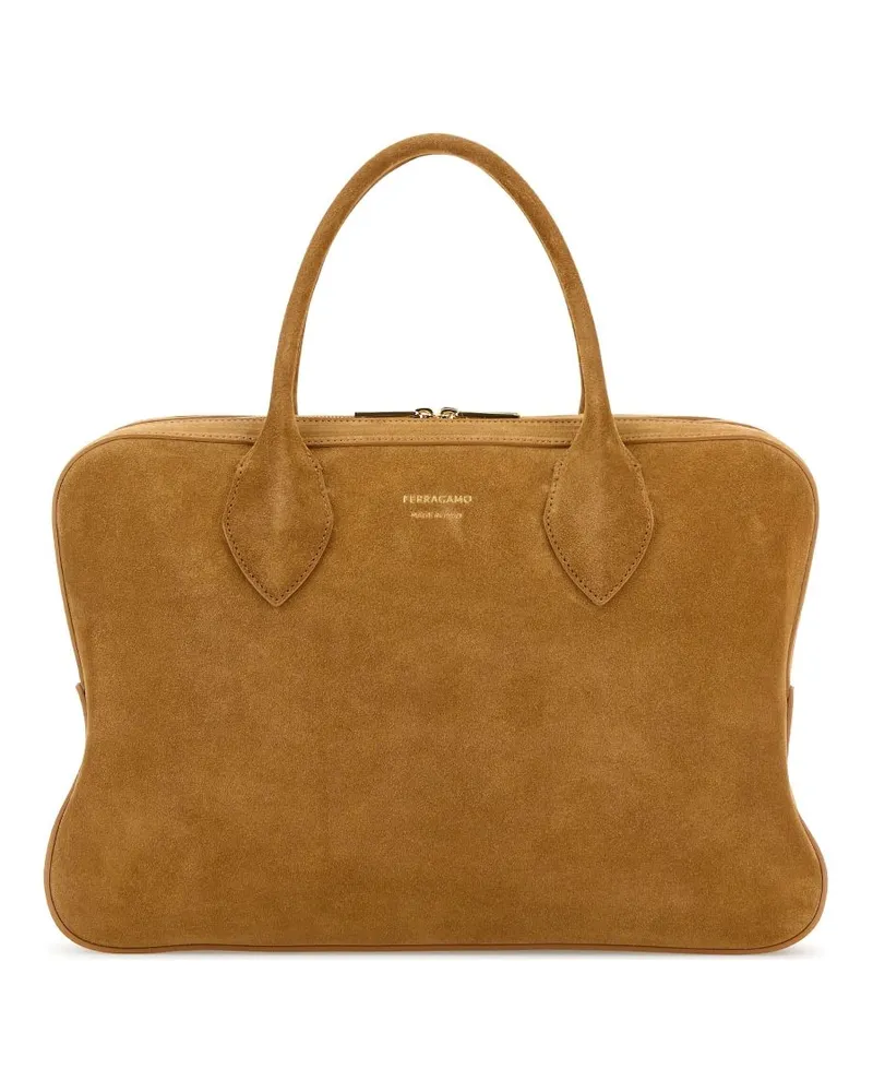 Ferragamo Stella Tote Bag - Braun Braun