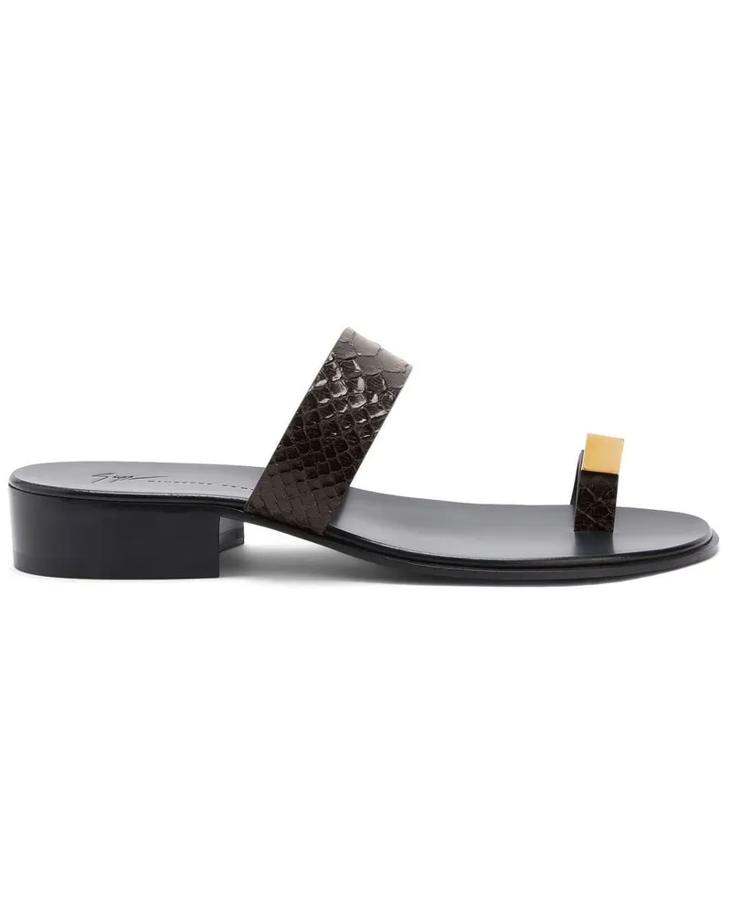 Giuseppe Zanotti Bardack Sandalen - Braun Braun