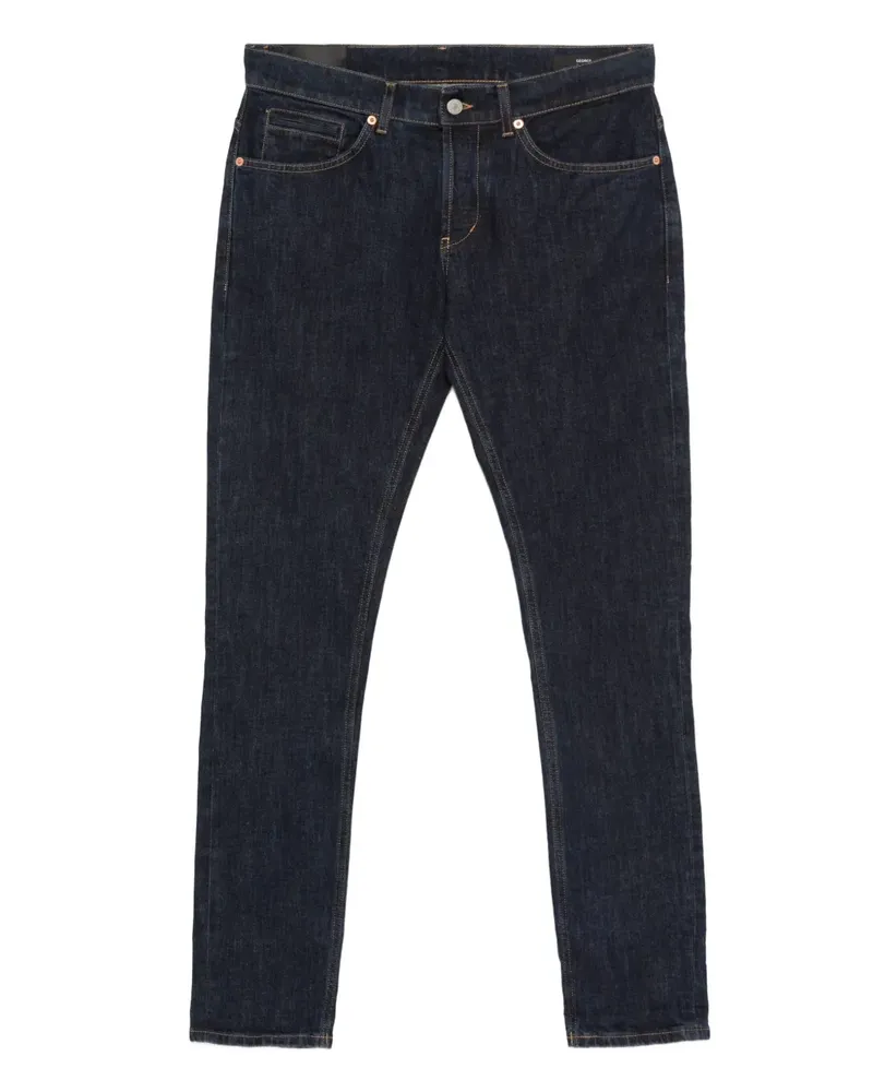 Dondup Schmale Jeans - Blau Blau