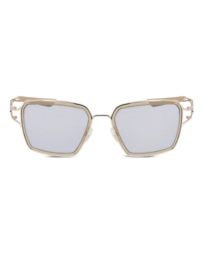 Nike Eckige Veil Prism Sonnenbrille - Gold Gold
