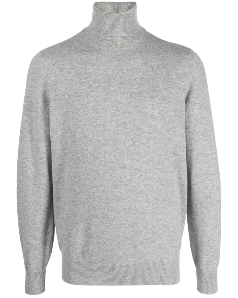 Brunello Cucinelli Kaschmirpullover mit Rollkragen - Grau Grau