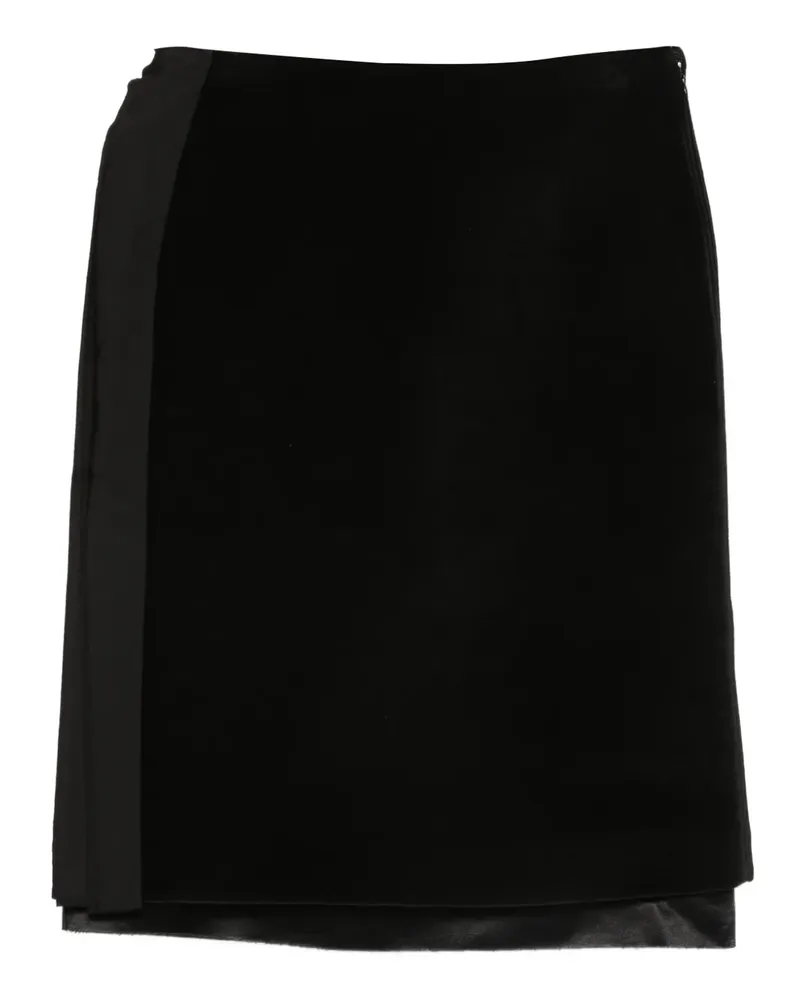 Jil Sander Rock im Layering-Look - Schwarz Schwarz